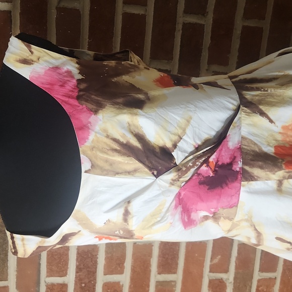 Talbots Watercolor Floral Sleeveless Dress, Sizr 12 - Picture 2 of 7